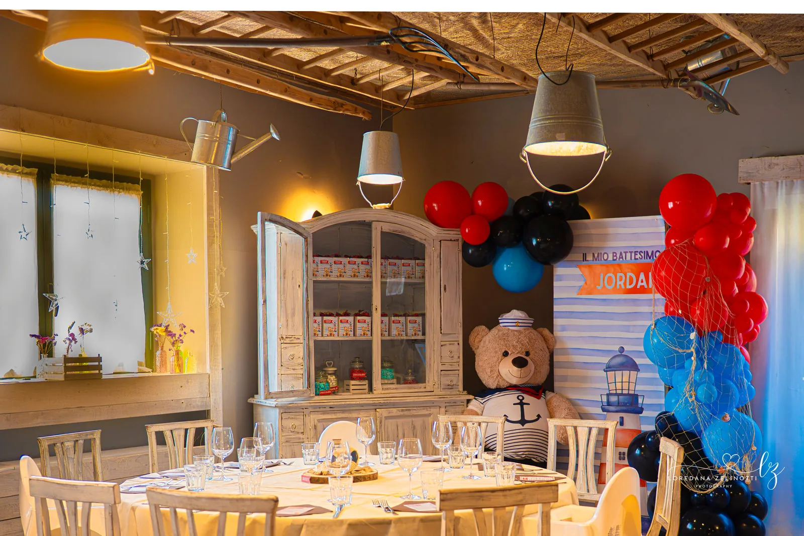 Sala del Casale 4.5 allestita per un evento privato