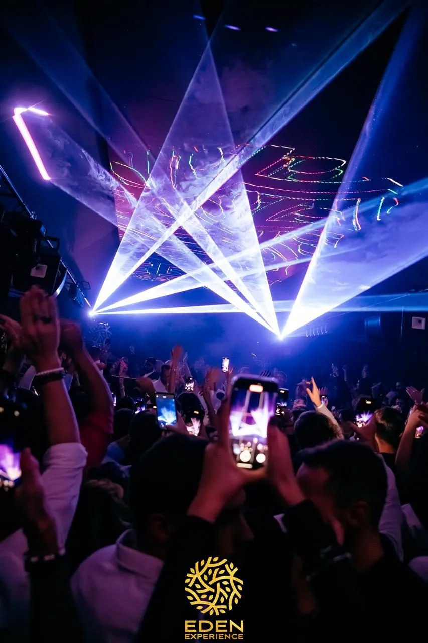 DJ set e area club di Eden Experience a Roma